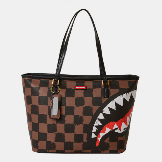 Sprayground Sharks In Paris Painted Tote