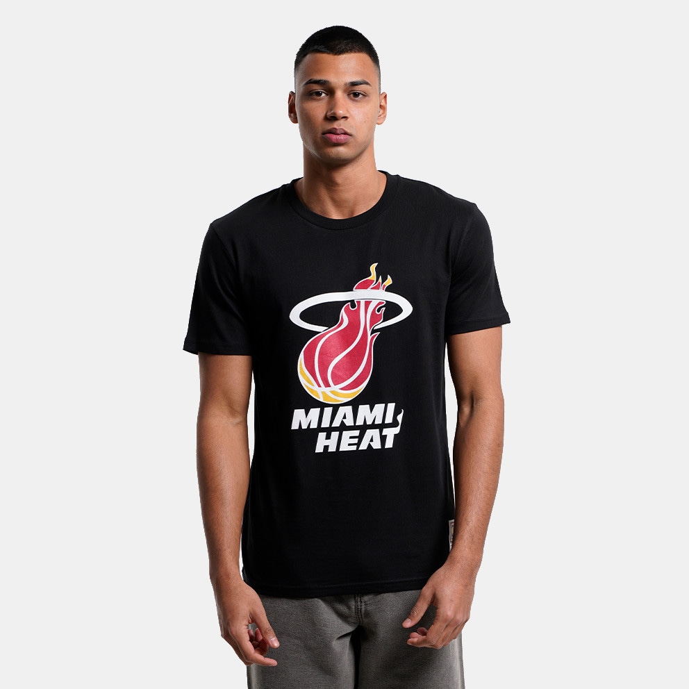 Mitchell & Ness Mitchell & Ness NBA Miami Heat Team Logo Ανδρικό T-Shirt (9000146223_1469)