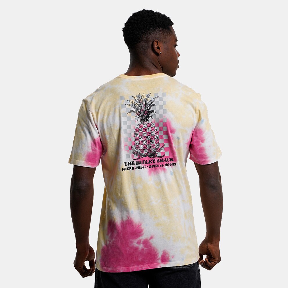 Hurley Tie Dye Tripy Pnappl Men's T-shirt