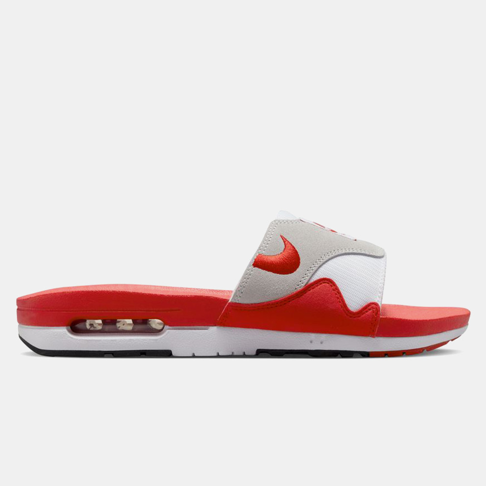 wees stil Begrip Perceptueel Nike Air Max 1 Men's Slides Red DH0295-103