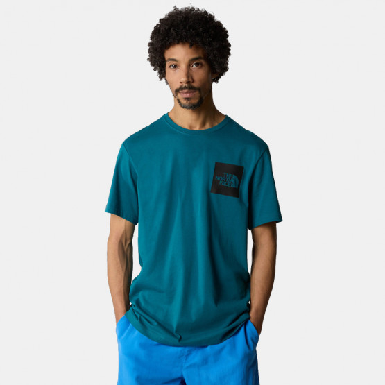 The North Face M S/S Fine Tee Blue Coral