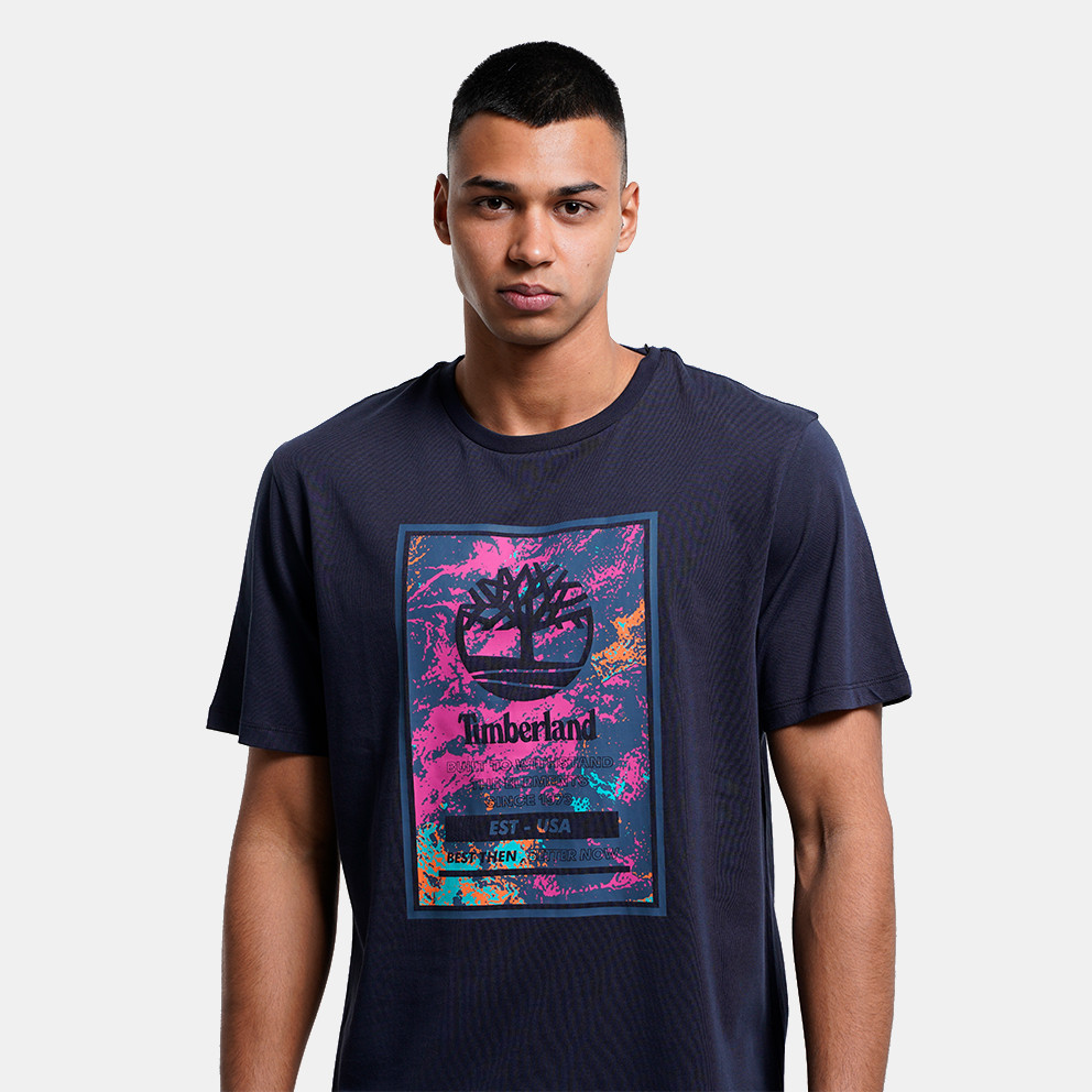 Timberland Printed Logo Men's T-Shirt