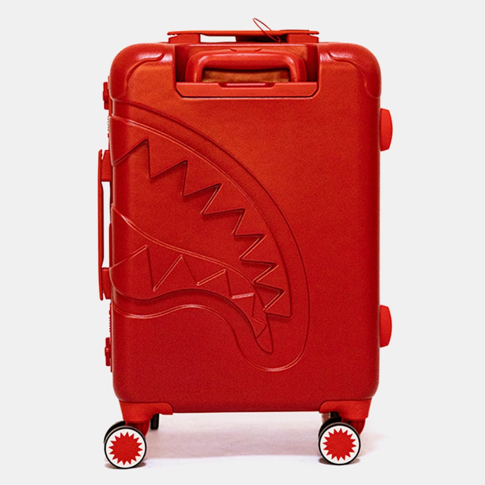 Sprayground Shark Central Red Carry-On Luggage
