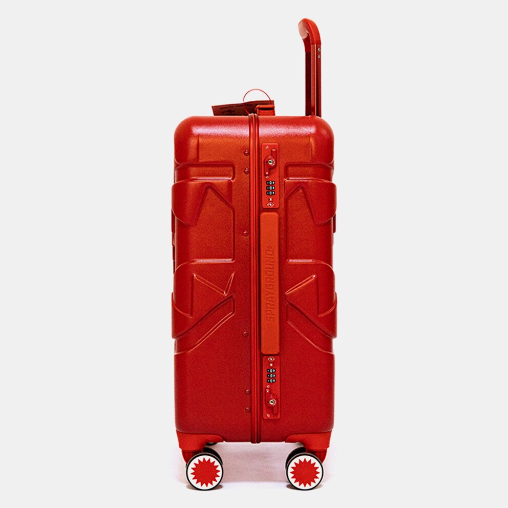 Sprayground Shark Central Red Carry-On Luggage
