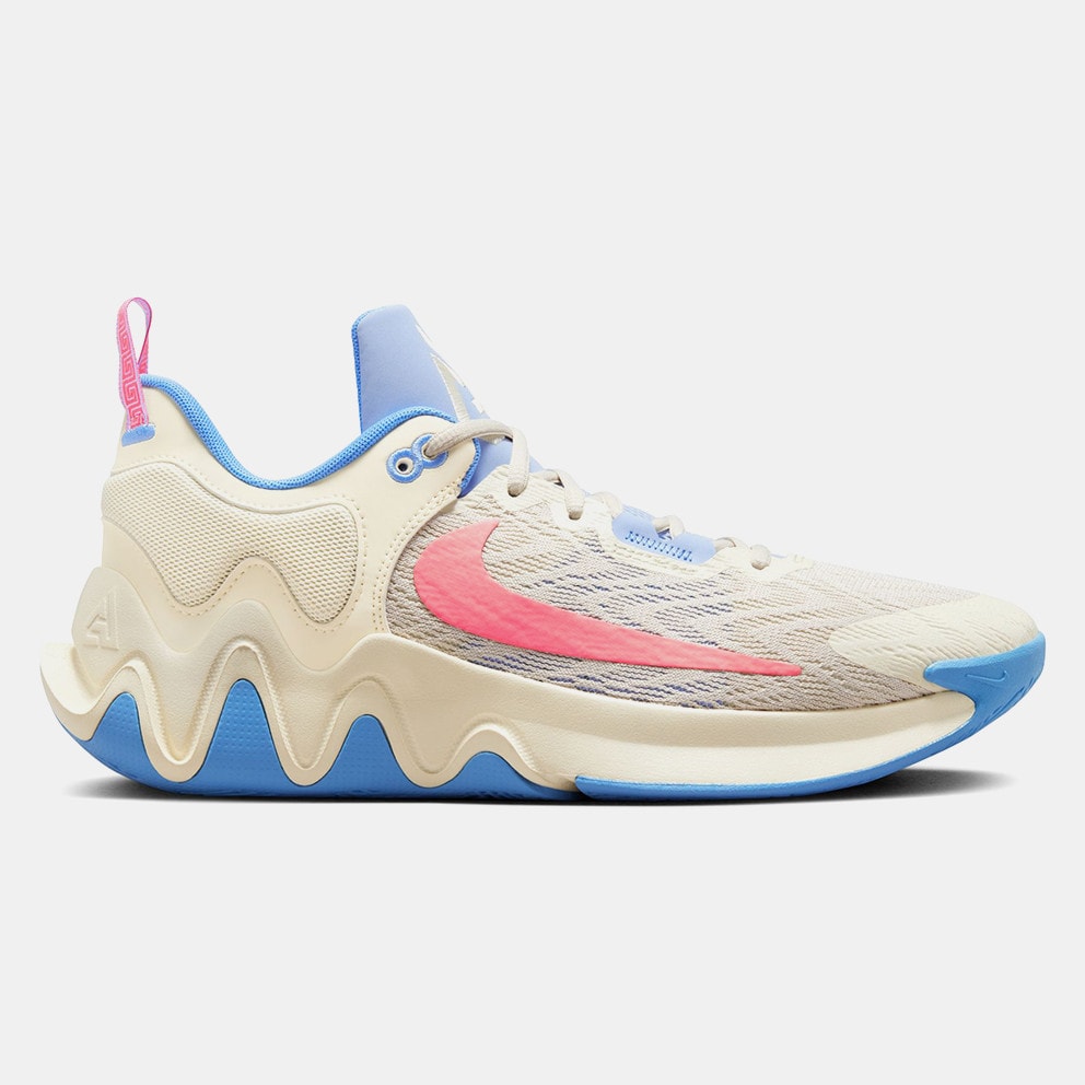 Nike Giannis Immortality 2 Ανδρικά Παπούτσια για Μπάσκετ (9000129357_65407) COCONUT MILK/HOT PUNCH-UNIVERSITY BLUE