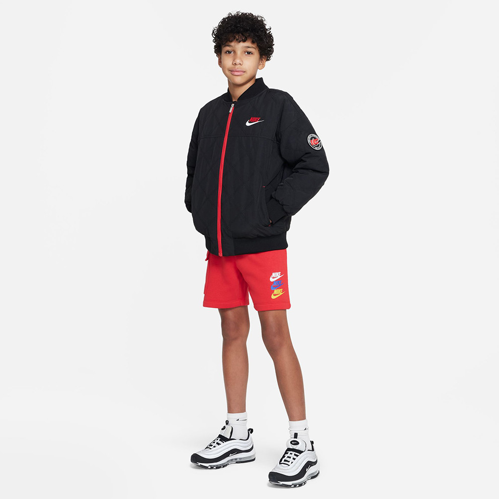 Nike Sportswear Fleece Cargo Παιδικό Σορτς