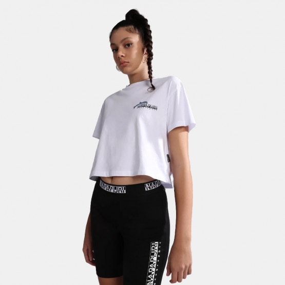 Napapijri S-Chira Crop Ss W Brightwhite 0