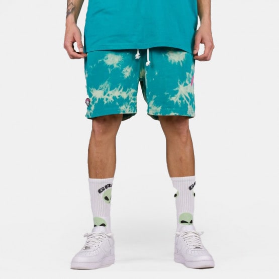 Grimey Ufollow Bleached Men's Shorts