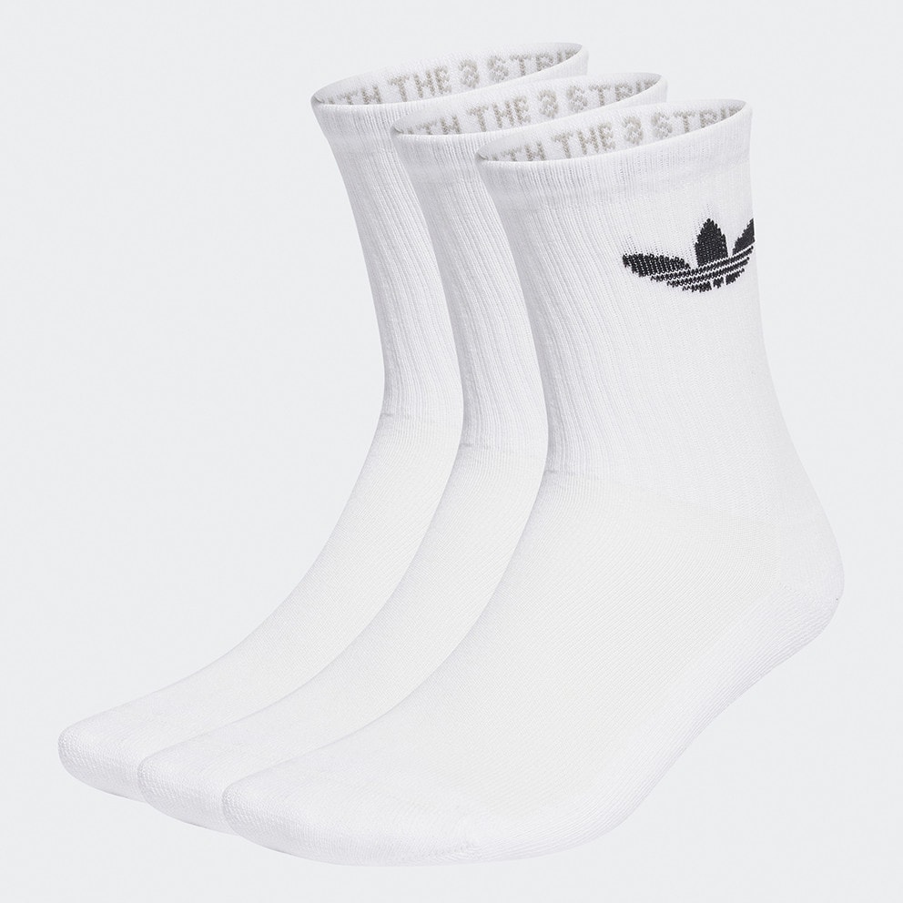 adidas 3Pk Ori Crew Wht