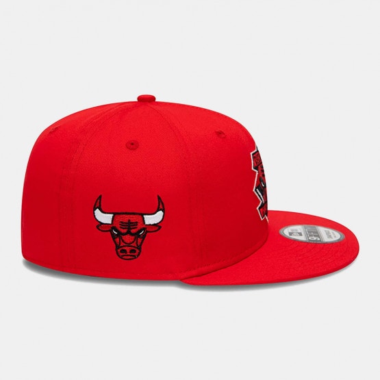 NEW ERA Diamond Patch 9Fifty Chicago Bulls Καπέλο Κόκκινο
