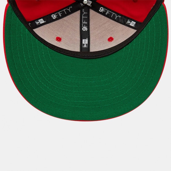 NEW ERA Diamond Patch 9Fifty Chicago Bulls Καπέλο Κόκκινο