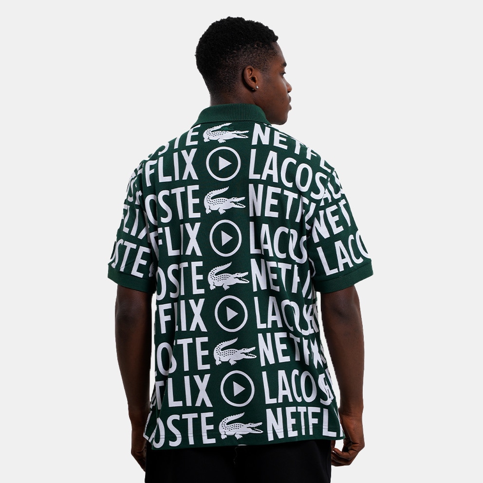 Lacoste x Netflix Ανδρικό Polo T-Shirt