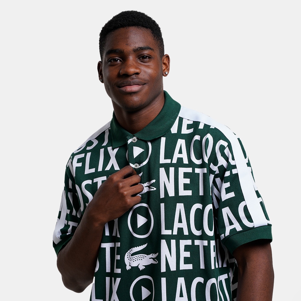 Lacoste x Netflix Ανδρικό Polo T-Shirt