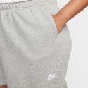 Nike Sportswear Club Fleece Γυναικείο Plus Size Σορτς