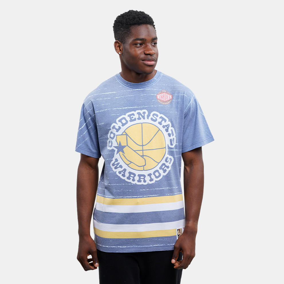 Mitchell & Ness Mitchell & Ness NBA Golden State Warriors Jumbotron 3.0 Ανδρικό T-Shirt (9000149962_69352)