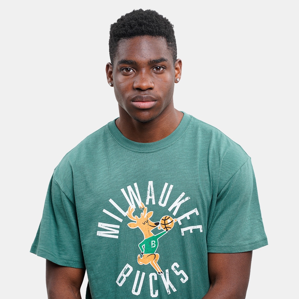 Mitchell & Ness NBA Milwaukee Bucks Legendary Slub Men's T-shirt