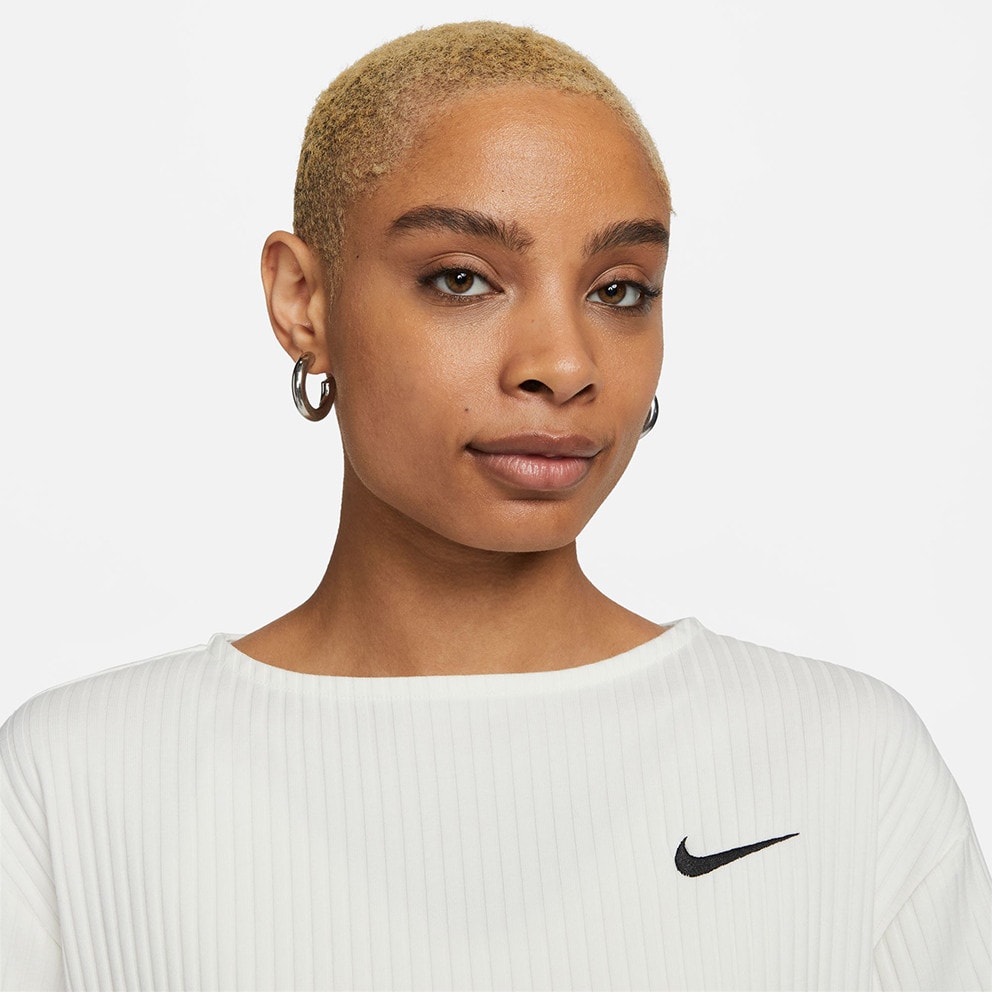 Nike Sportswear Rib Jersey Γυναικείο Cropped T-shirt