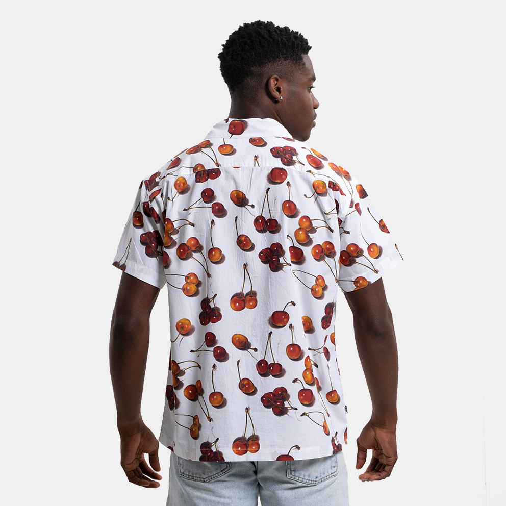Obey Bombed Woven Ανδρικό Κοντομάνικο Πουκάμισο (9000145946_18920) φωτογραφία