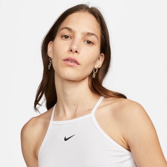 Nike Sportswear Essentials Women s Cropped Tank Top White DV7960 100