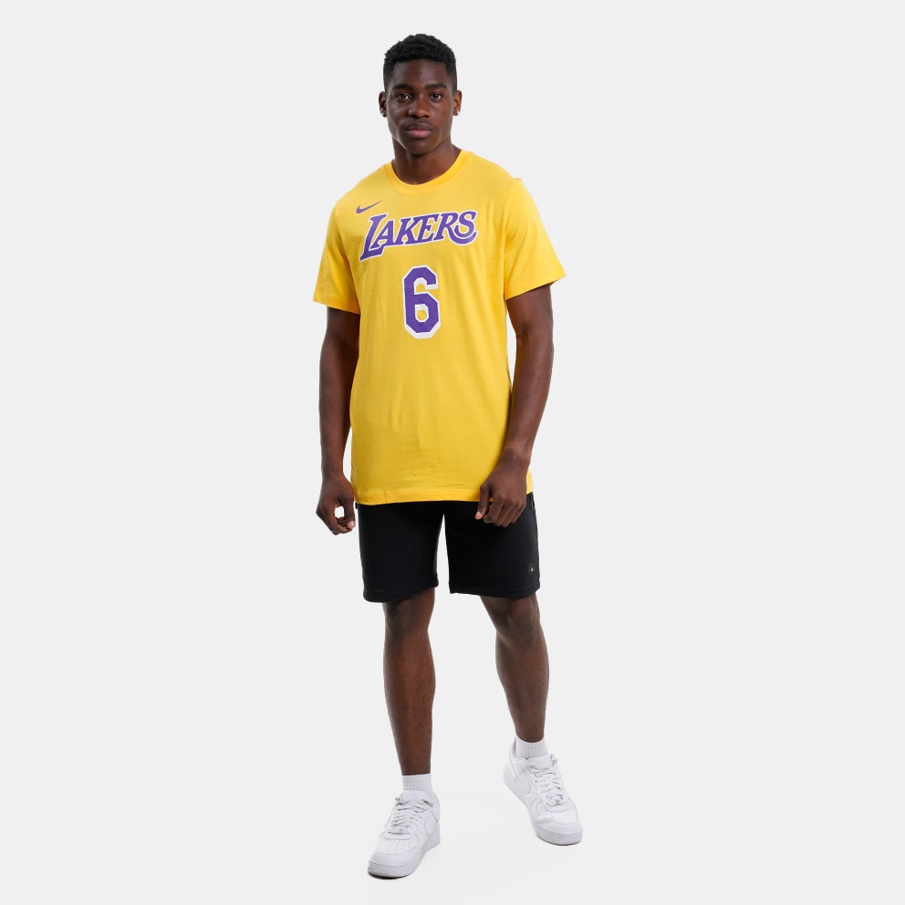 Nike Lakers NBA Labron James Men's T-shirt