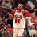 Mitchell & Ness Swingman Dennis Rodman Chicago Bulls 1997-1998 Ανδρική Φανέλα