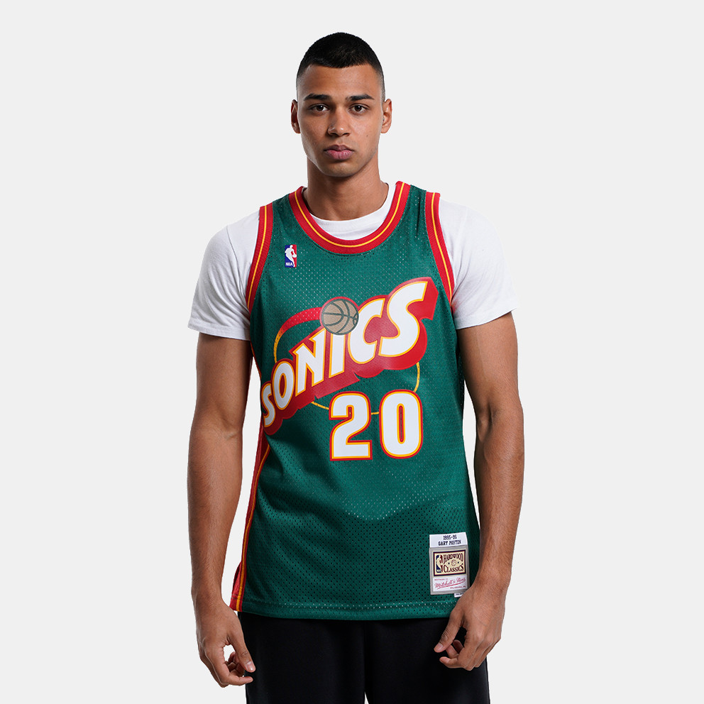 Mitchell & Ness Mitchell & Ness NBA Gary Payton Seattle Supersonic 1995-96 Swingman Μπασκετική Φανέλα (9000099339_3633)