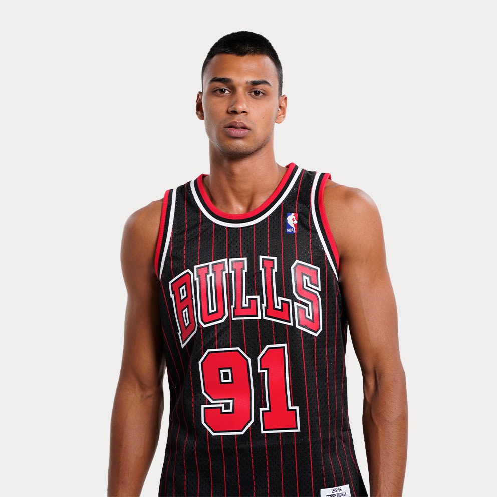 Mitchell & Ness Swingman Dennis Rodman Chicago Bulls 1995-1996 Μπασκετική Φανέλα