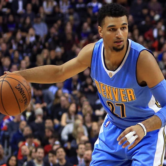 Mitchell Ness NBA Swingman Jamal Murray Denver Nuggets 2016 2017 Road Men s Jersey