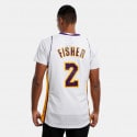 Mitchell & Ness Derek Fisher Los Angeles Lakers Alternate 2002-03 Swingman Men's Jersey