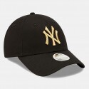 NEW ERA Wmns Metallic Logo 9Forty Neyyan  Blkmtg