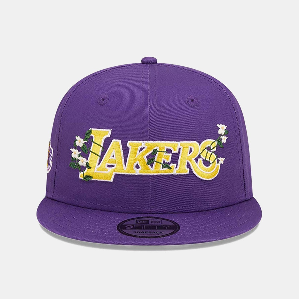 NEW ERA Los Angeles Lakers Flower Wordmark 9Fifty Men's Cap