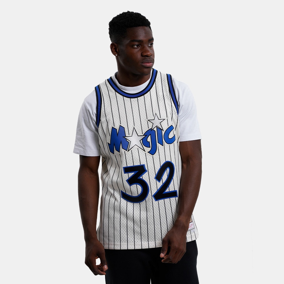 Mitchell & Ness NBA Shaquille O'Neal Orlando Magic 1993-1994 Off White Ανδρική Μπασκετική Φανέλα (9000149195_11977)