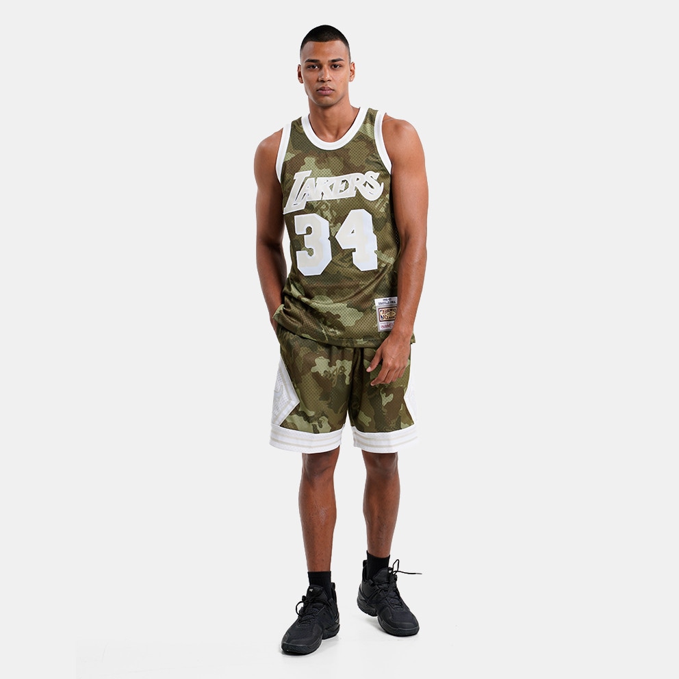 Mitchell & Ness NBA Ghost Green Camo Shaquille O'Neal 1996-97 Men's Jersey