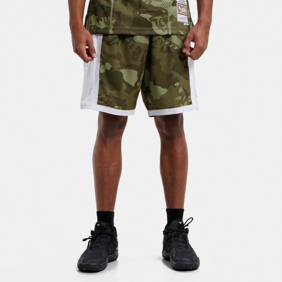 Mitchell & Ness NBA Ghost Green Camo ΄Los Angeles Lakers Swingman Men's Shorts