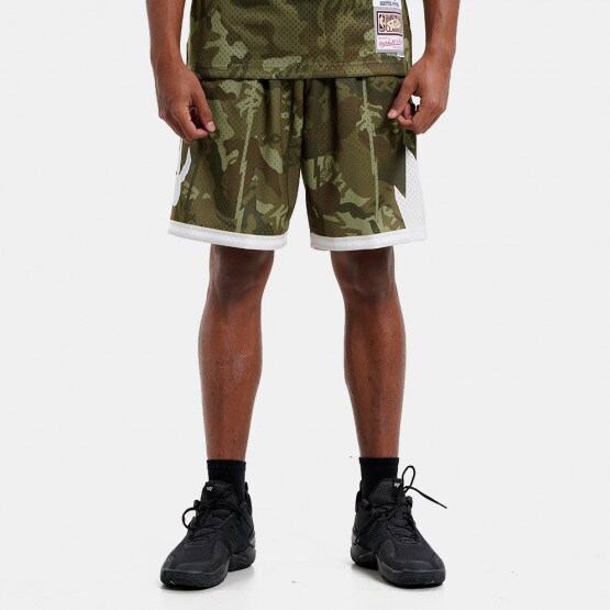 Mitchell and ness camo shorts outlet