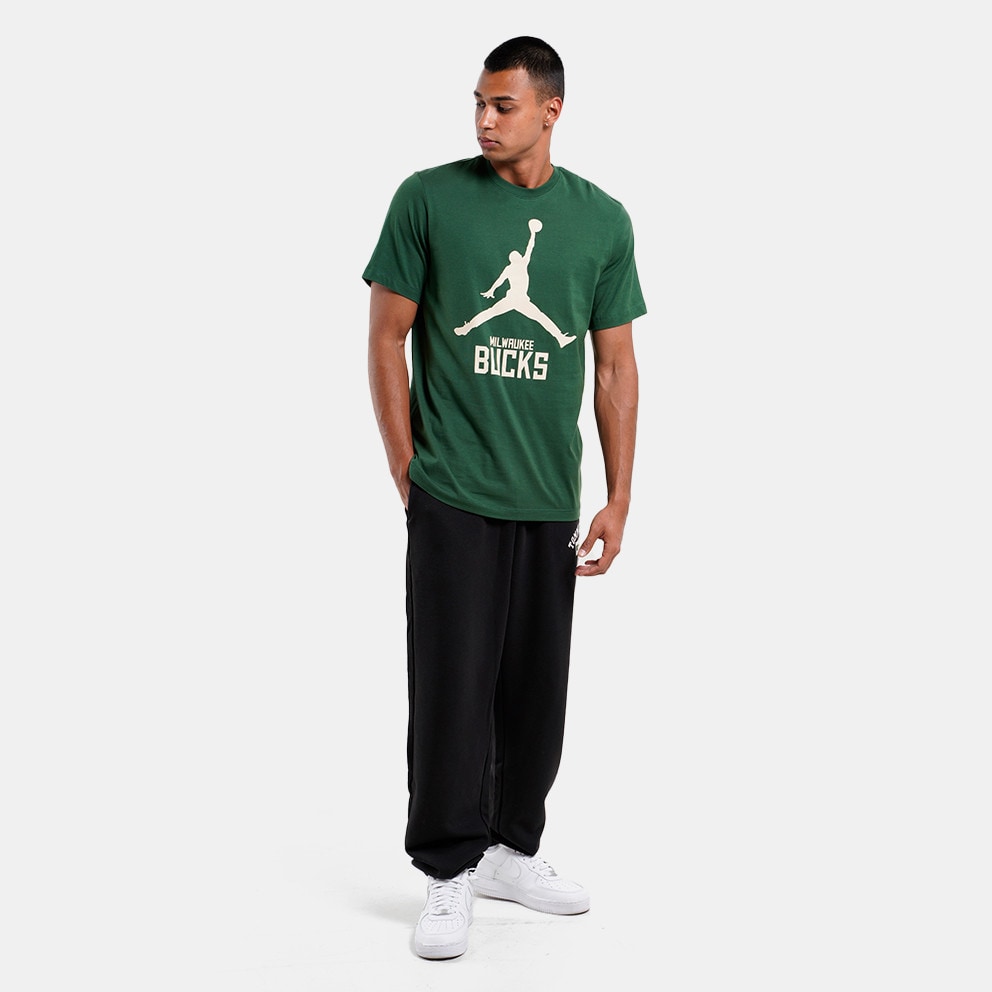 Jordan NBA Milwaukee Bucks Ανδρικό T-Shirt