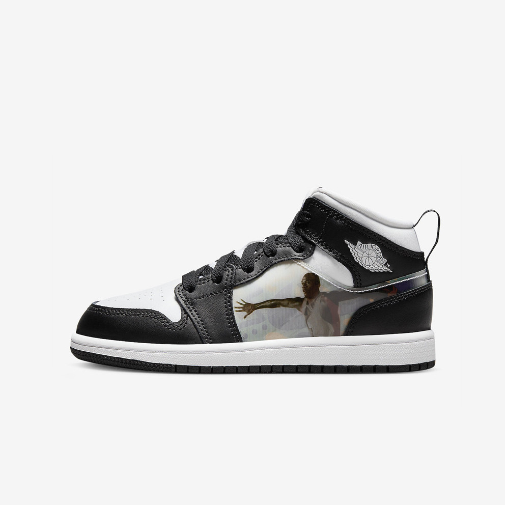 Jordan 1 Mid Παιδικά Παπούτσια