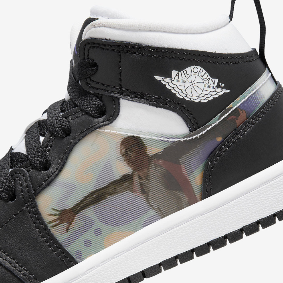 Jordan 1 Mid Παιδικά Παπούτσια