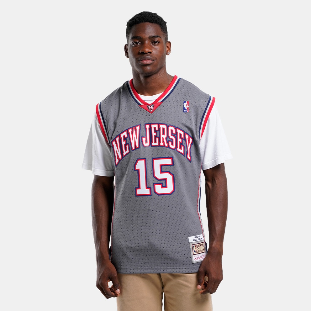 Mitchell Ness Vince Carter New Jersey Nets Alternate 2004 05 Swingman Men s Jersey Grey SMJY5672 NJN04VCA