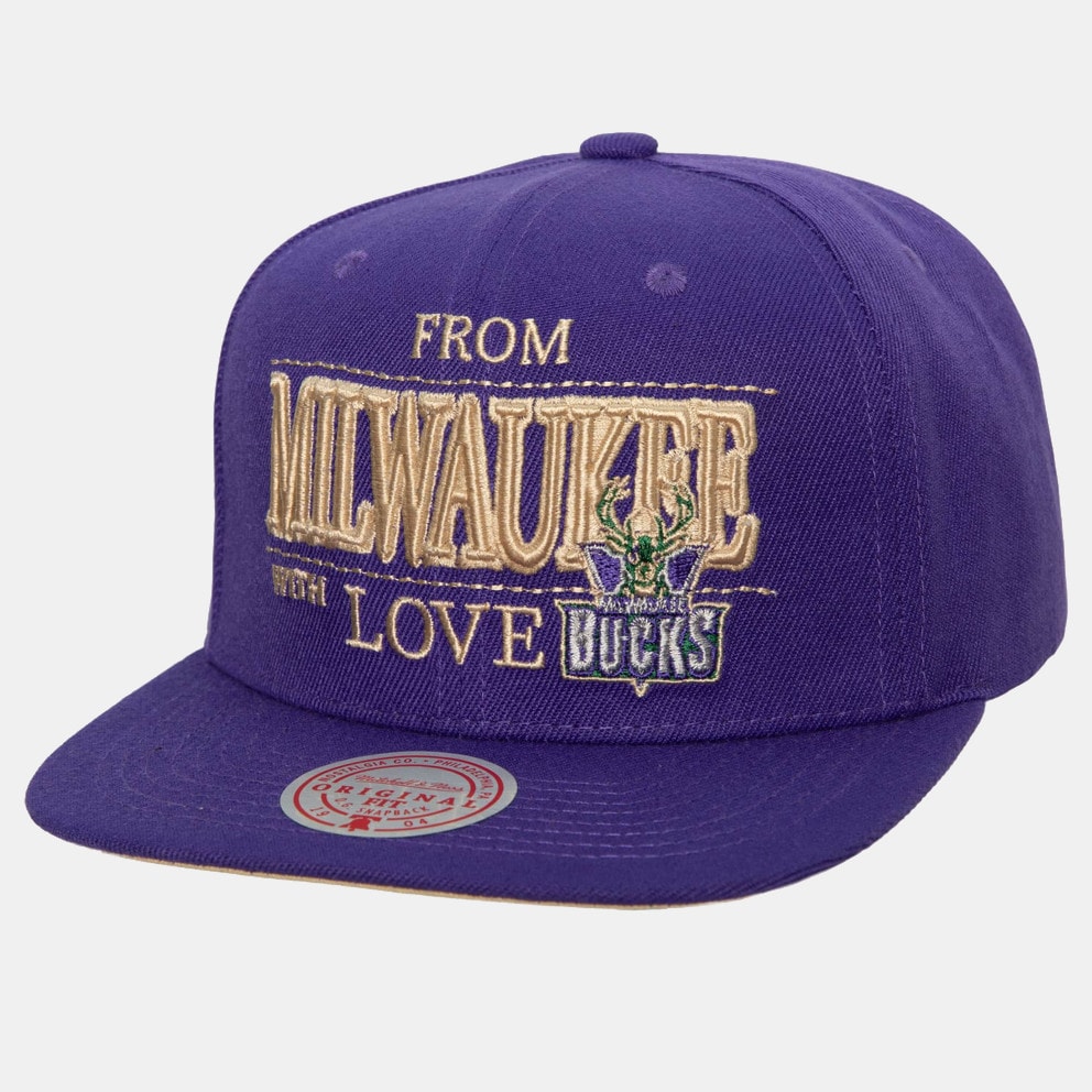 Mitchell & Ness NBA With Love Milwaukee Bucks Men's Cap