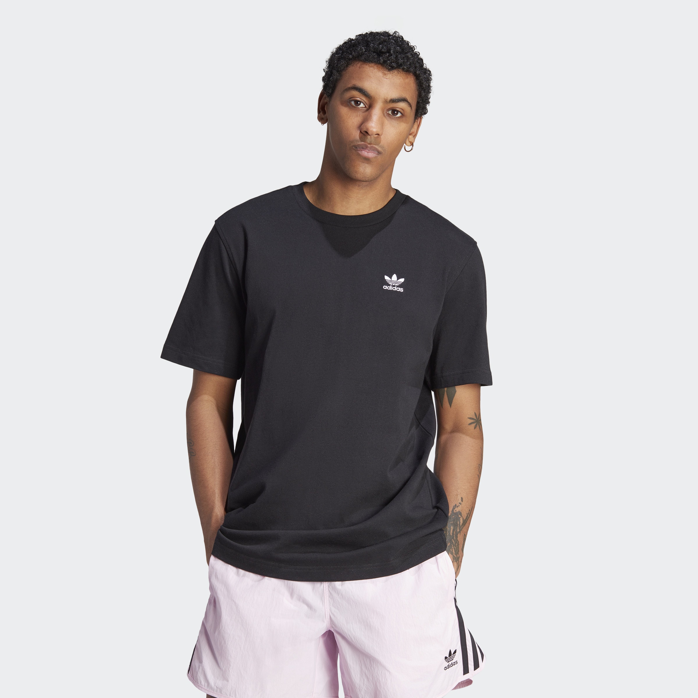 Adidas trefoil tee men clearance