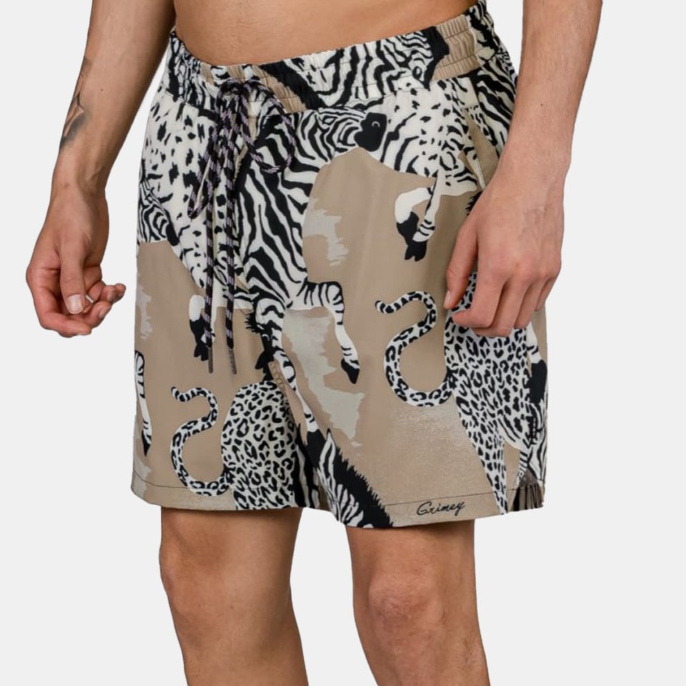 Grimey Animal Swimming Short