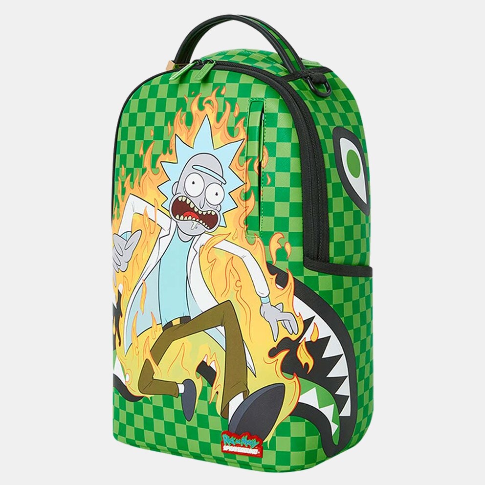 Sprayground Rick & Morty Fire Rick Sharkmouth Unisex Backpack
