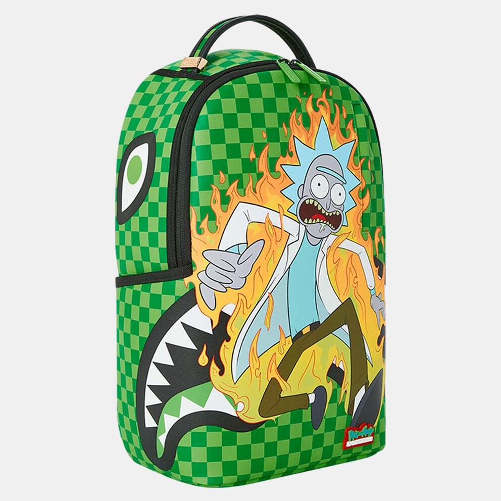 Sprayground Rick & Morty Fire Rick Sharkmouth Unisex Σακίδιο Πλάτης