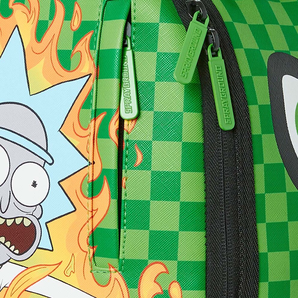 Sprayground Rick & Morty Fire Rick Sharkmouth Unisex Backpack