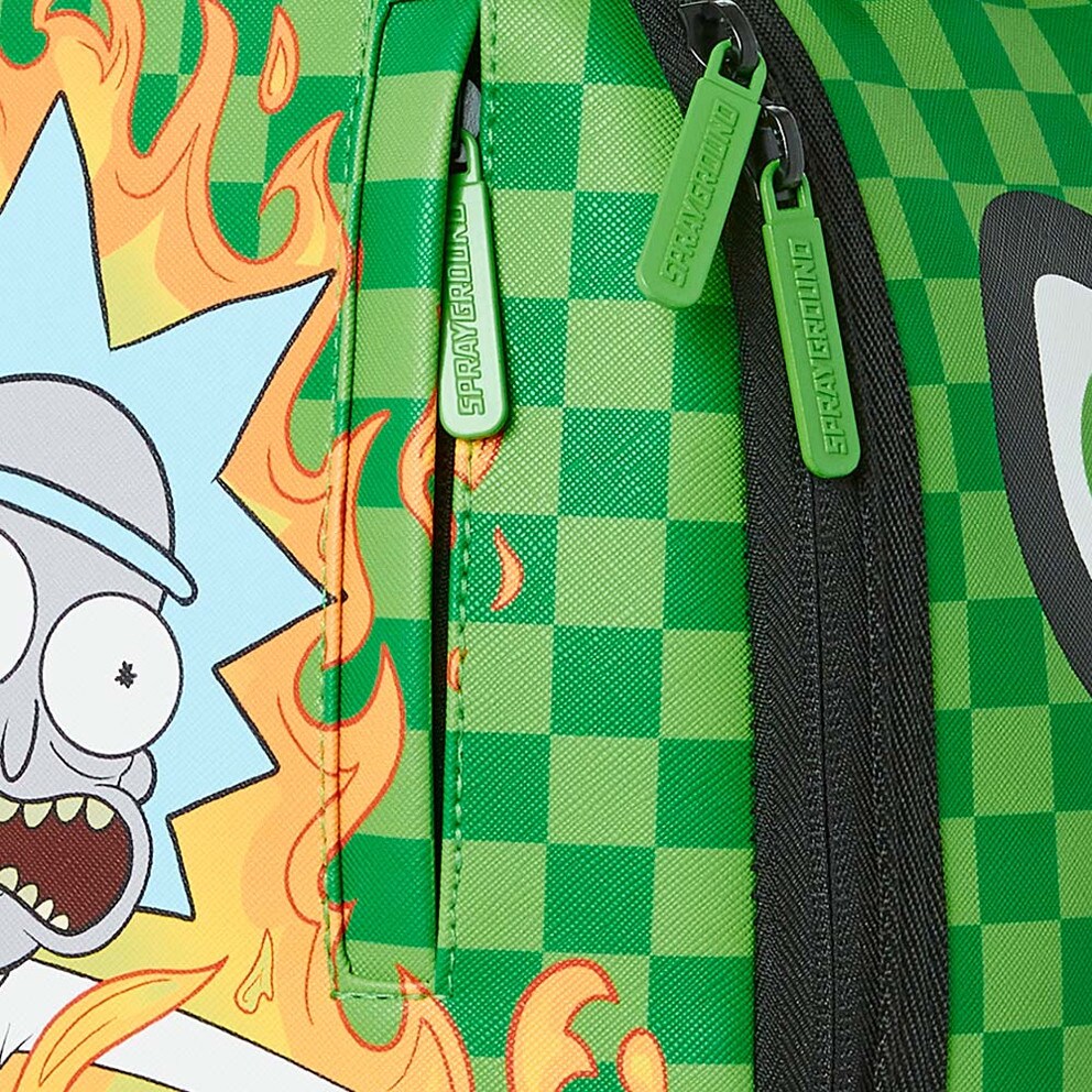 Sprayground Rick & Morty Fire Rick Sharkmouth Unisex Σακίδιο Πλάτης