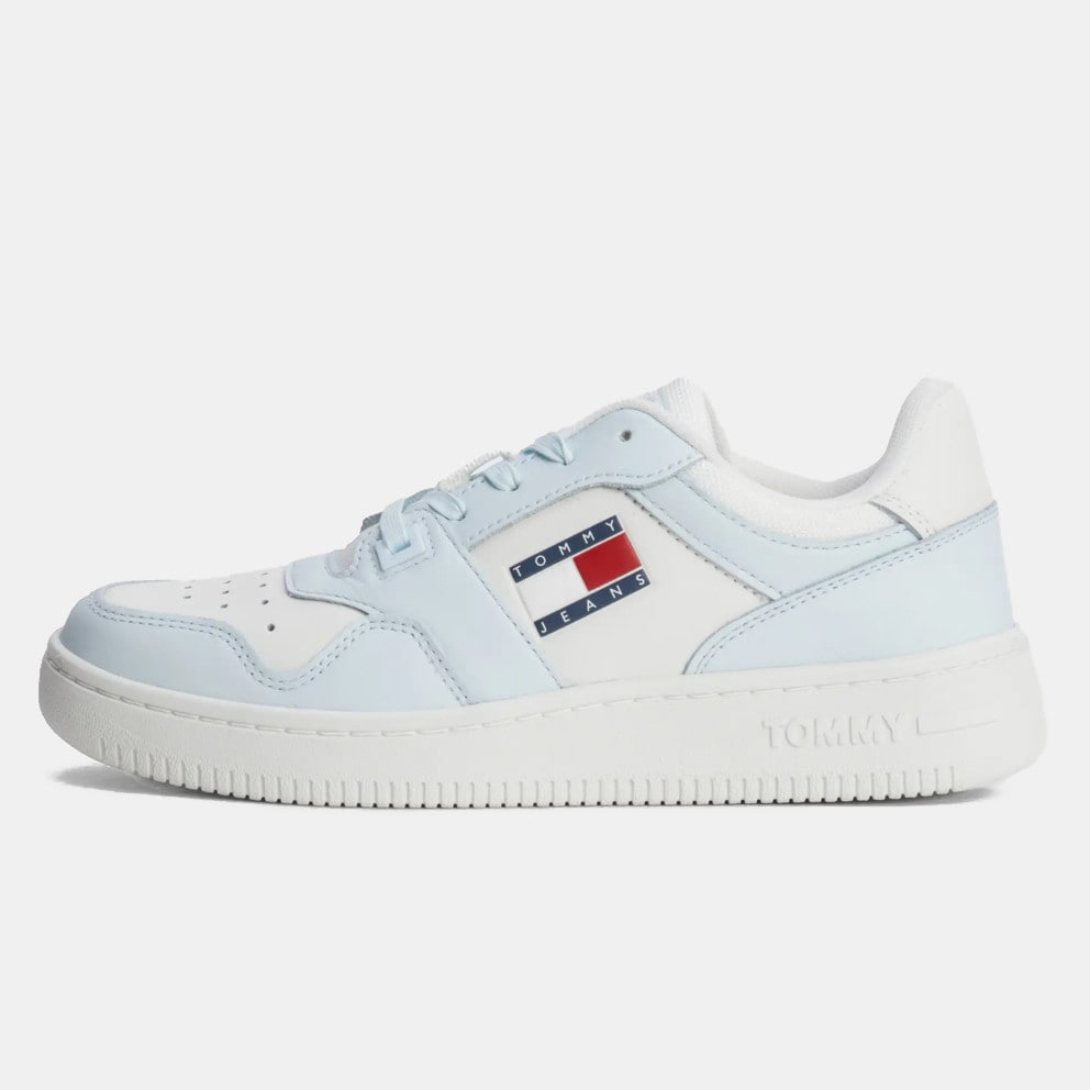 Tommy Jeans Retro Basket Leather Seasonal Γυναικεία Παπούτσια