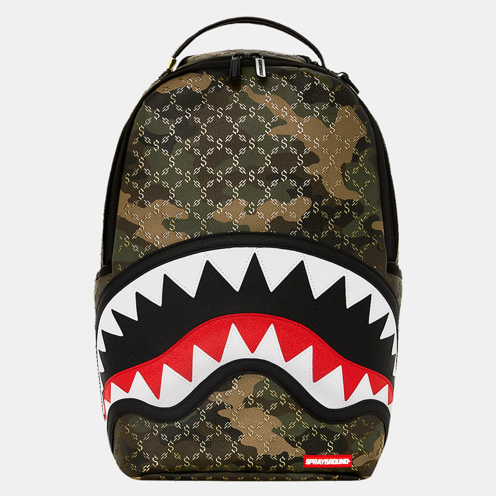 Sprayground $ Pattern Over Camo Unisex Backpack