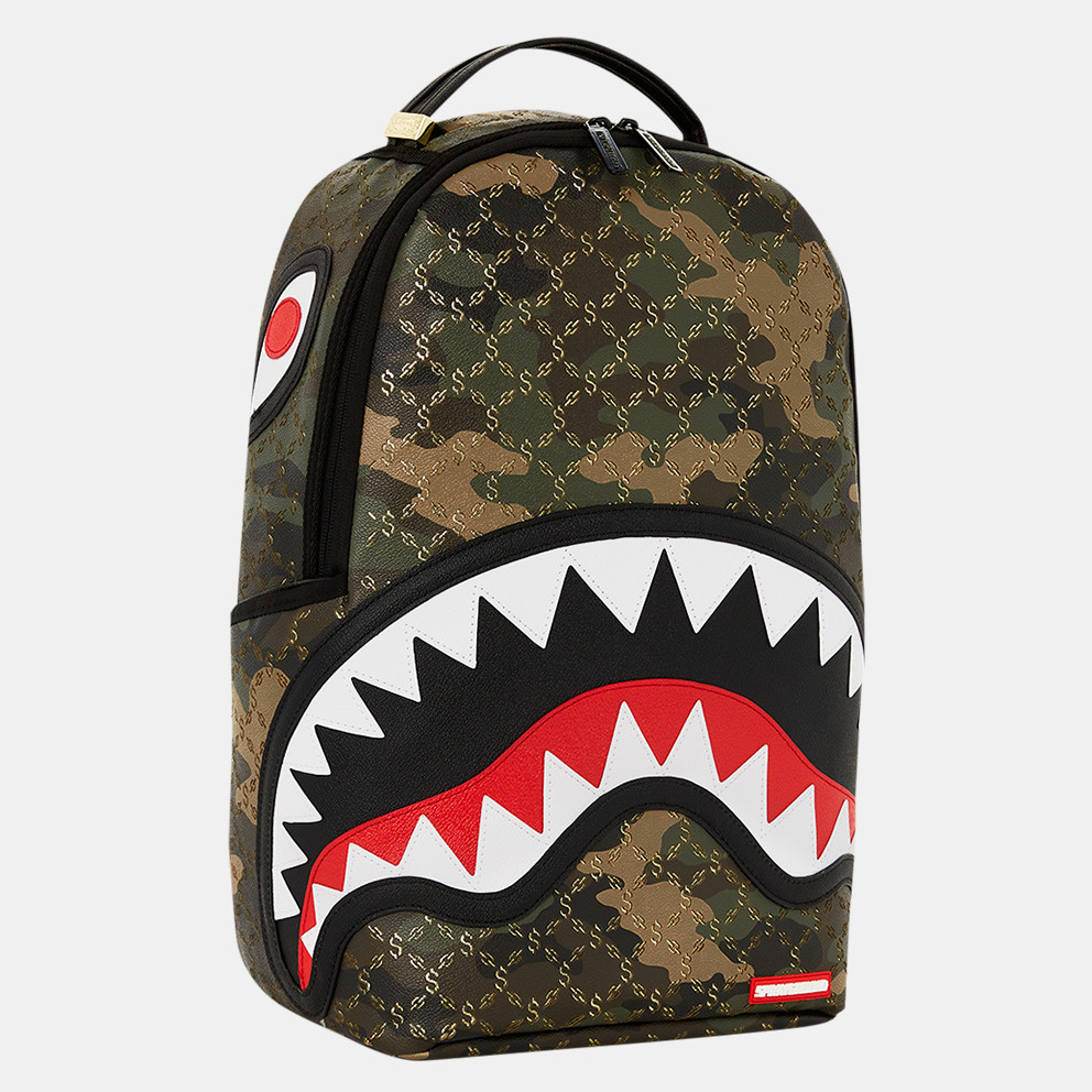 Sprayground $ Pattern Over Camo Unisex Backpack