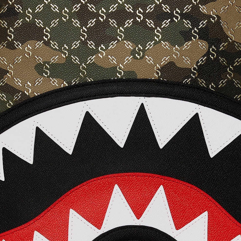 Sprayground $ Pattern Over Camo Unisex Backpack